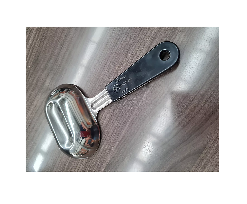 Miniatura: Set x 10 de cucharas porcionadoras cup en acero inox