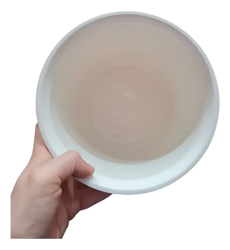 Miniatura: Recipiente Redondo Completo Beige De 4 Qt Para Cebolla Hidratada
