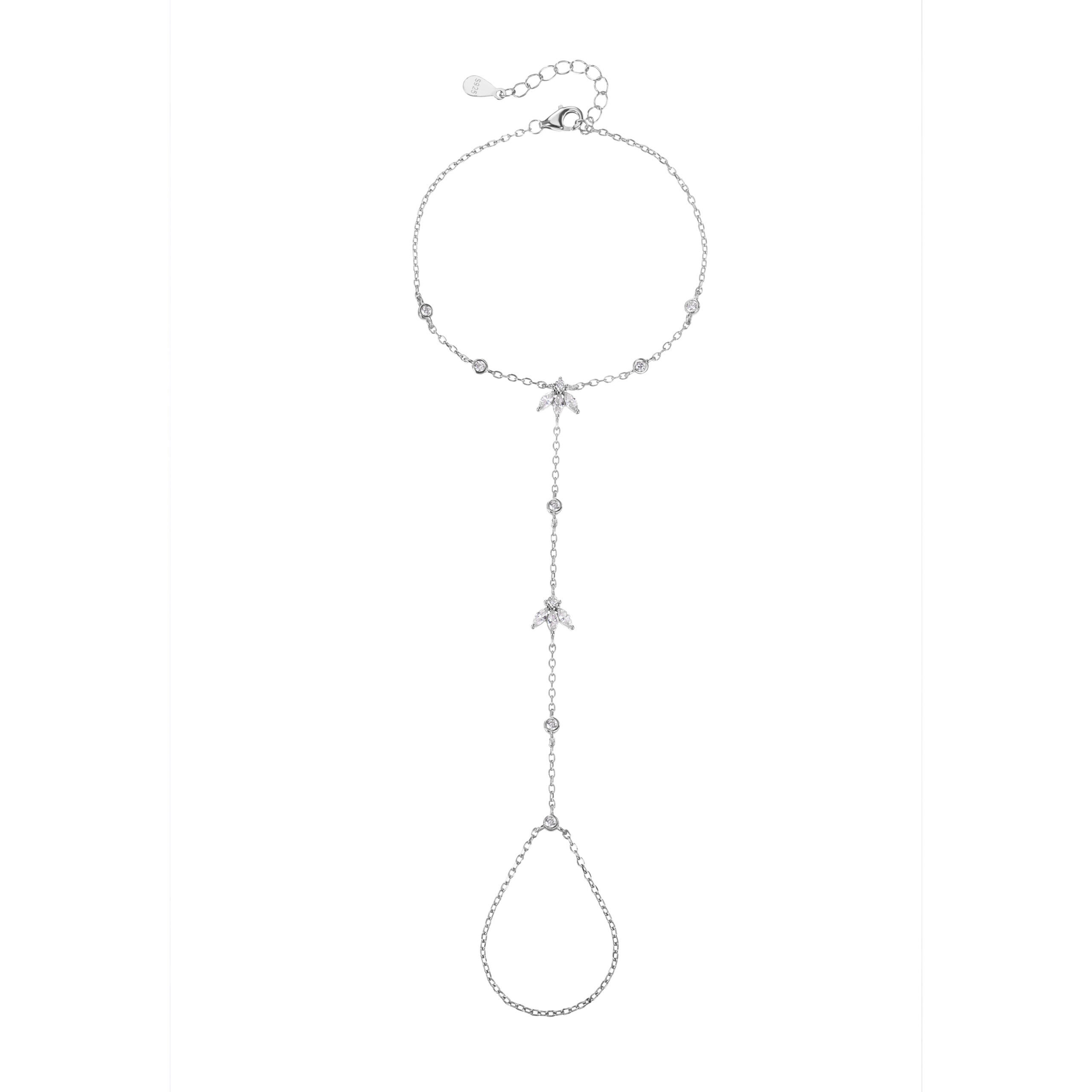 צמיד ג'אדי מרקיזות-כסף 