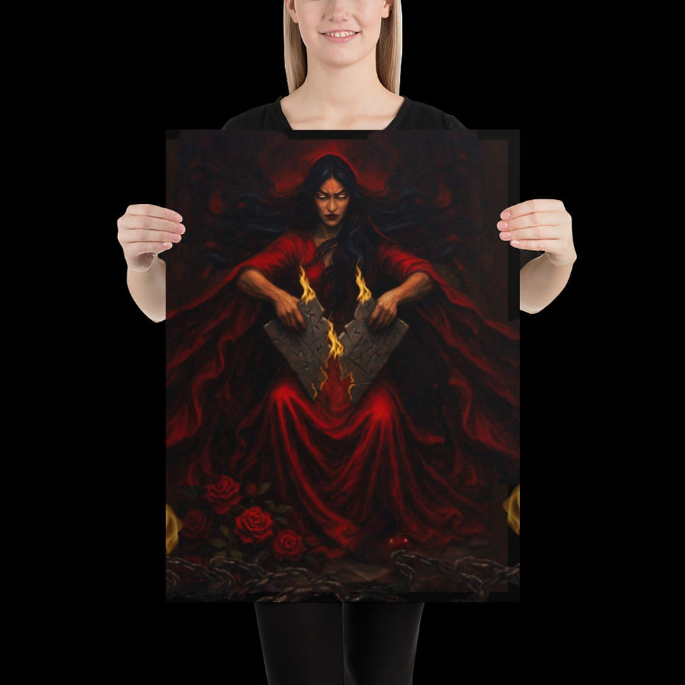 Thumbnail: Lilith The Breaker of the Lie Wall Art Poster 