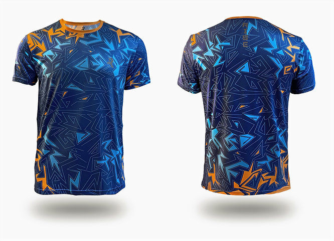 Thumbnail: SEE RISE LIGHT WEIGHT PERFORMANCE T-SHIRT - REGULAR SLEEVES (ROYAL EMBER)