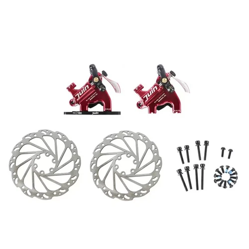JUIN TECH F1 FLAT MOUNT DISC BRAKE SET FRONT & REAR | The Perfect Bike