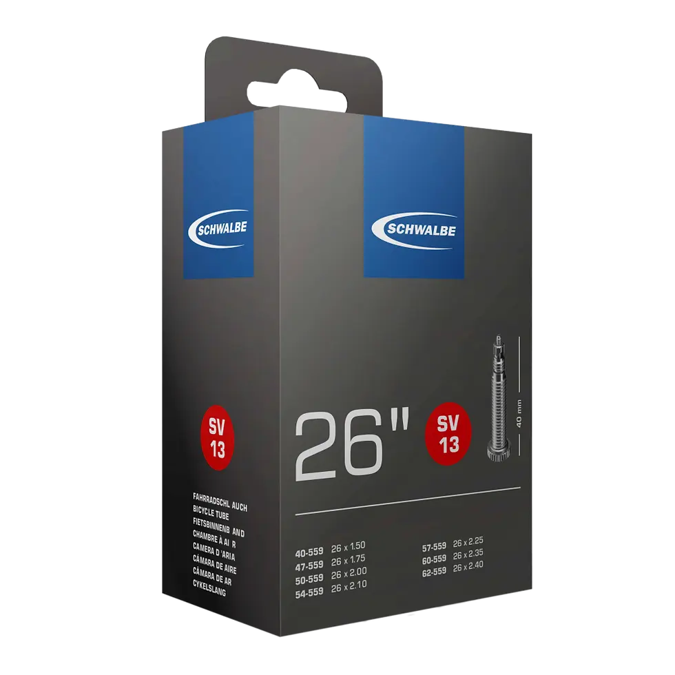 SCHWALBE SV13 26″X1.5-2.4 PRESTA TUBE 40MM