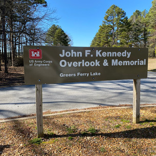 JFK Overlook Sign
