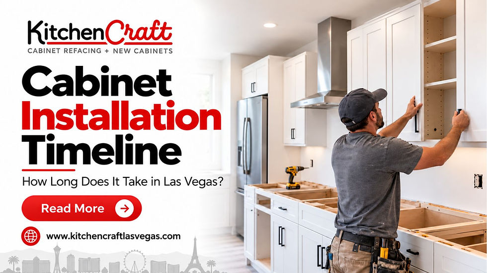 Cabinet Installation