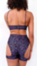 Top à bretelles et short original