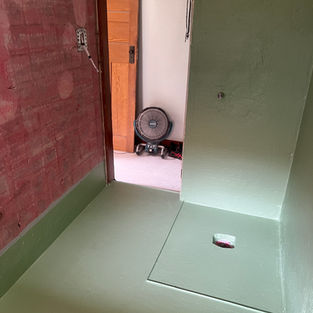 Waterproofing completed