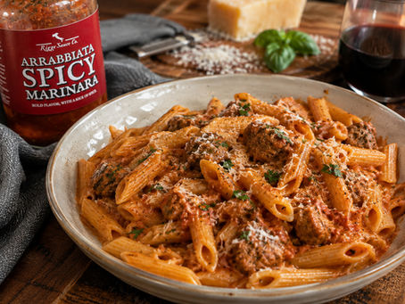 Riggs Sauce Recipes: Penne Alla Vodka with Riggs Sauce