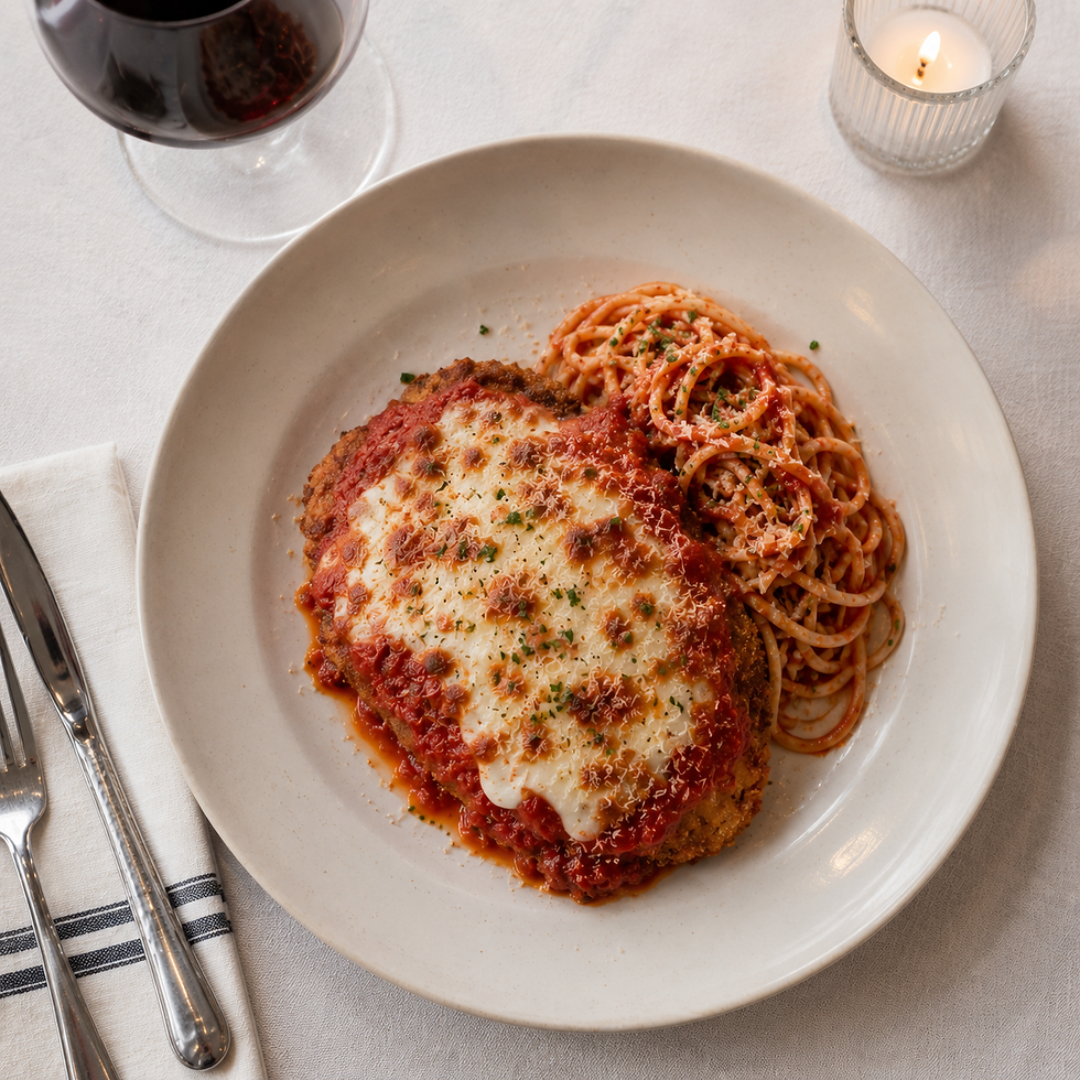Riggs Sauce Recipes: Chicken Parmesan with Riggs Sauce