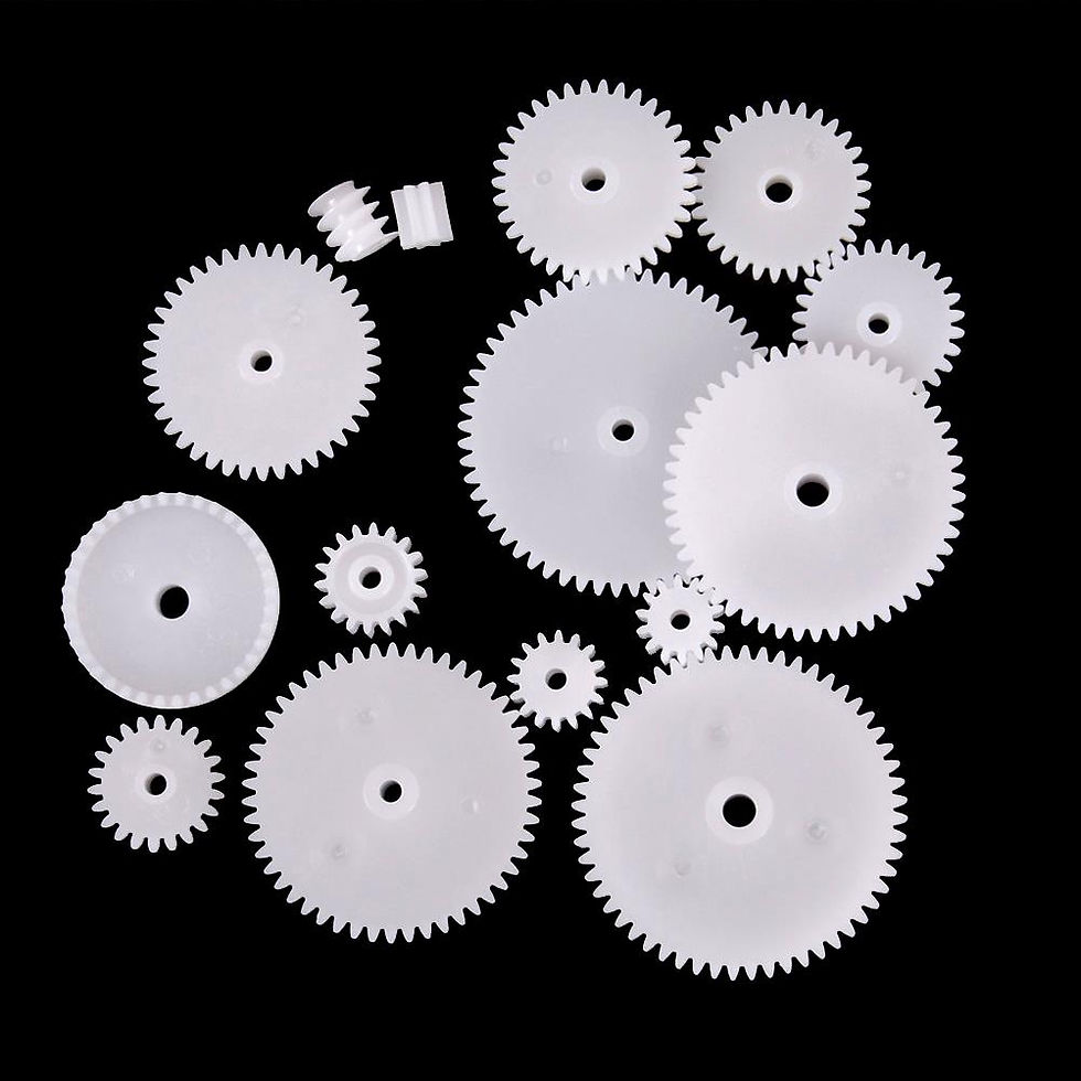Thumbnail: 58 Styles Toothed Wheels WSFS Gears Plastic All Module 0.5 Robot Parts DIY 58Pcs