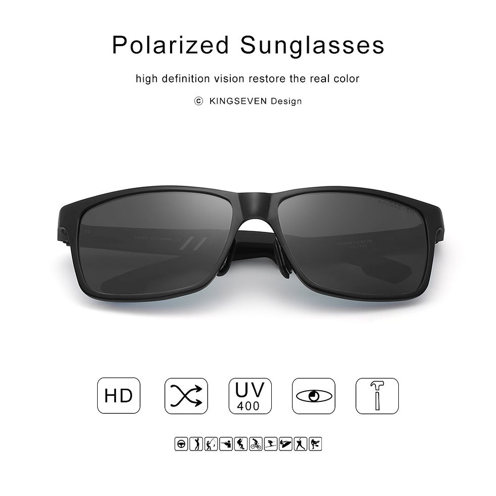 Thumbnail: KINGSEVEN Men Polarized Sunglasses Aluminum Magnesium Sun Glasses
