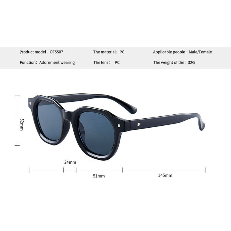 Thumbnail: Fashion Green Frame Yellow Lens Square Sunglasses Women 2021 Brand