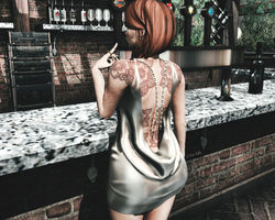 # The heat of love in a bar