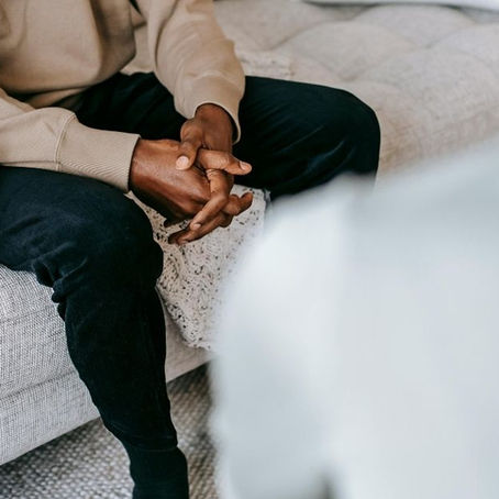 A person in a session of trauma therapy in london ontario