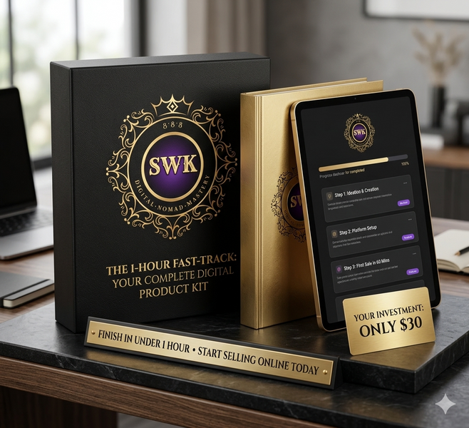 Sell Digital Products Online, fast with SWK
