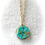 Thumbnail: 14kt Gold Fill & US Turquoise Necklace, UpNorth Chic