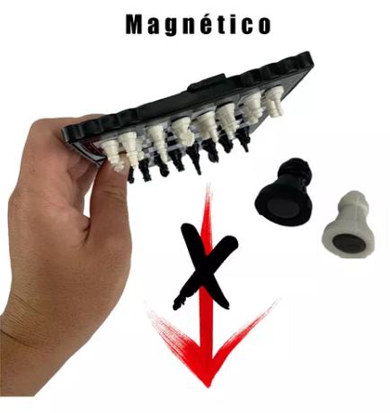 Miniatura: Jogo Xadrez Portátil Magnético Dobrável