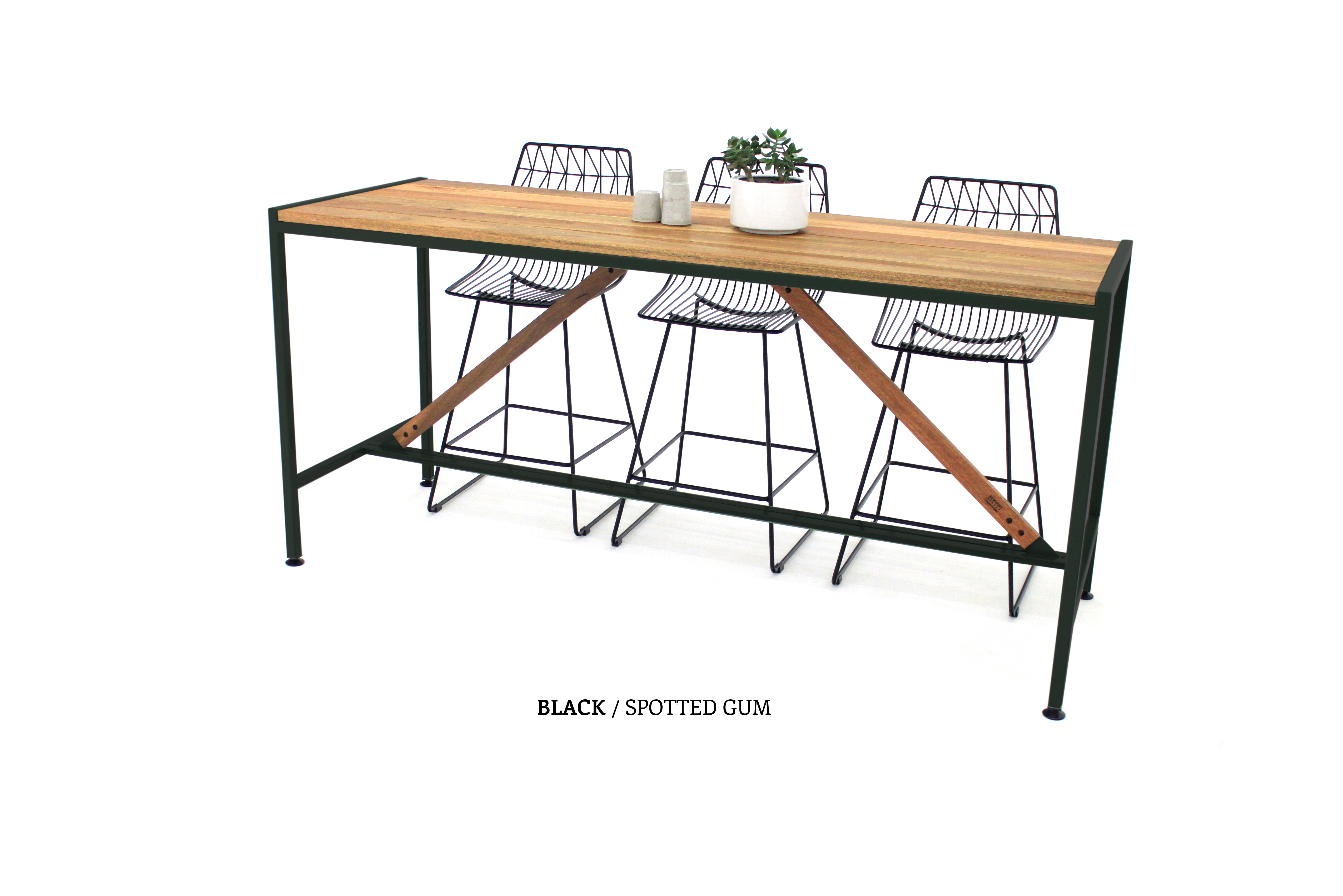 STRUTS TABLE OUTDOOR by Sawdust Bureau Bespoke Furniture Melbourne