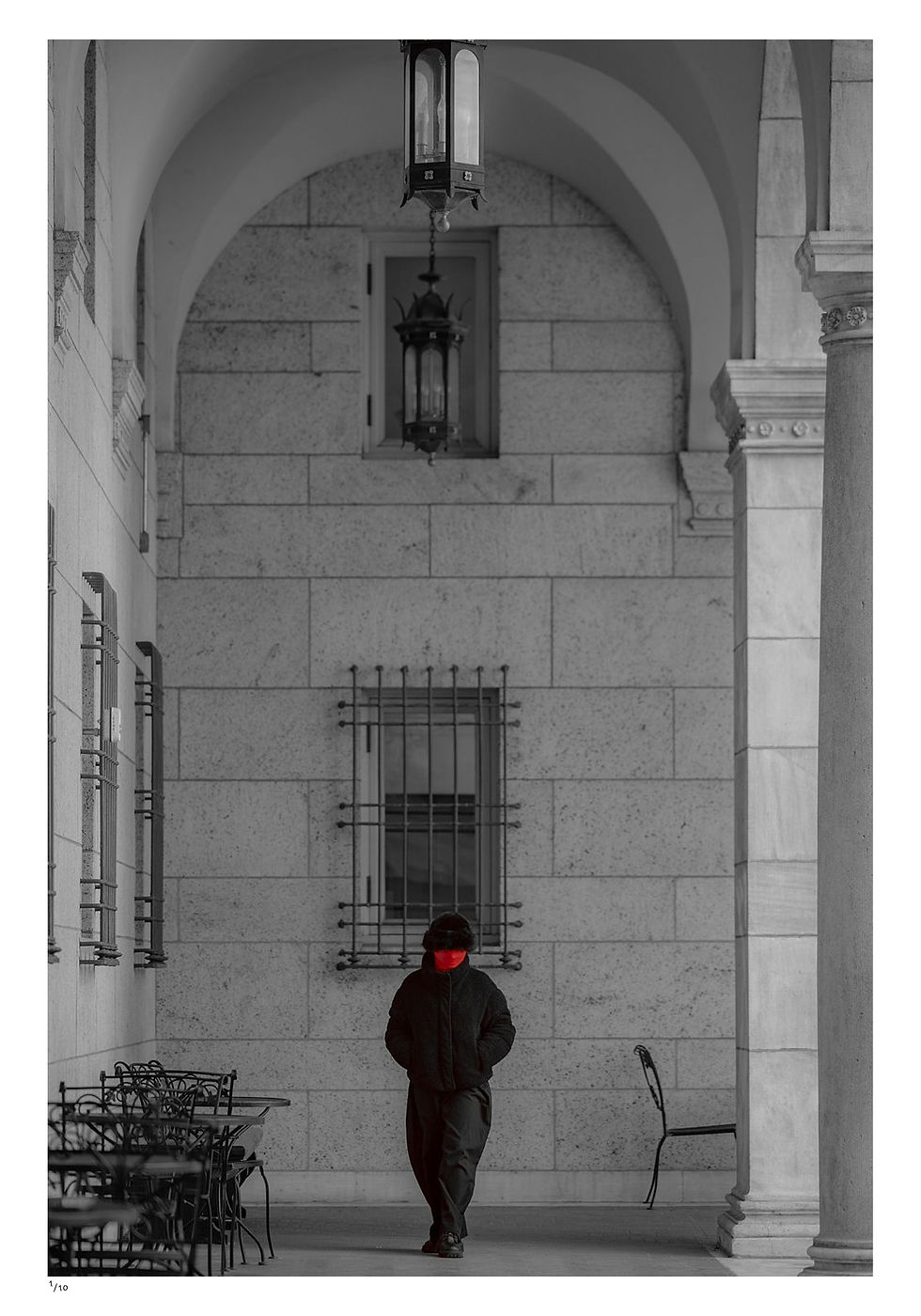 Thumbnail: Fine Art Print "Spotted At Library Court"