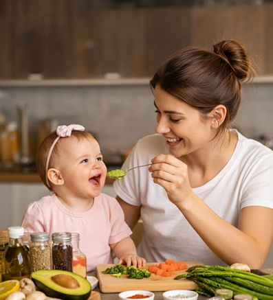 mãe e bebê