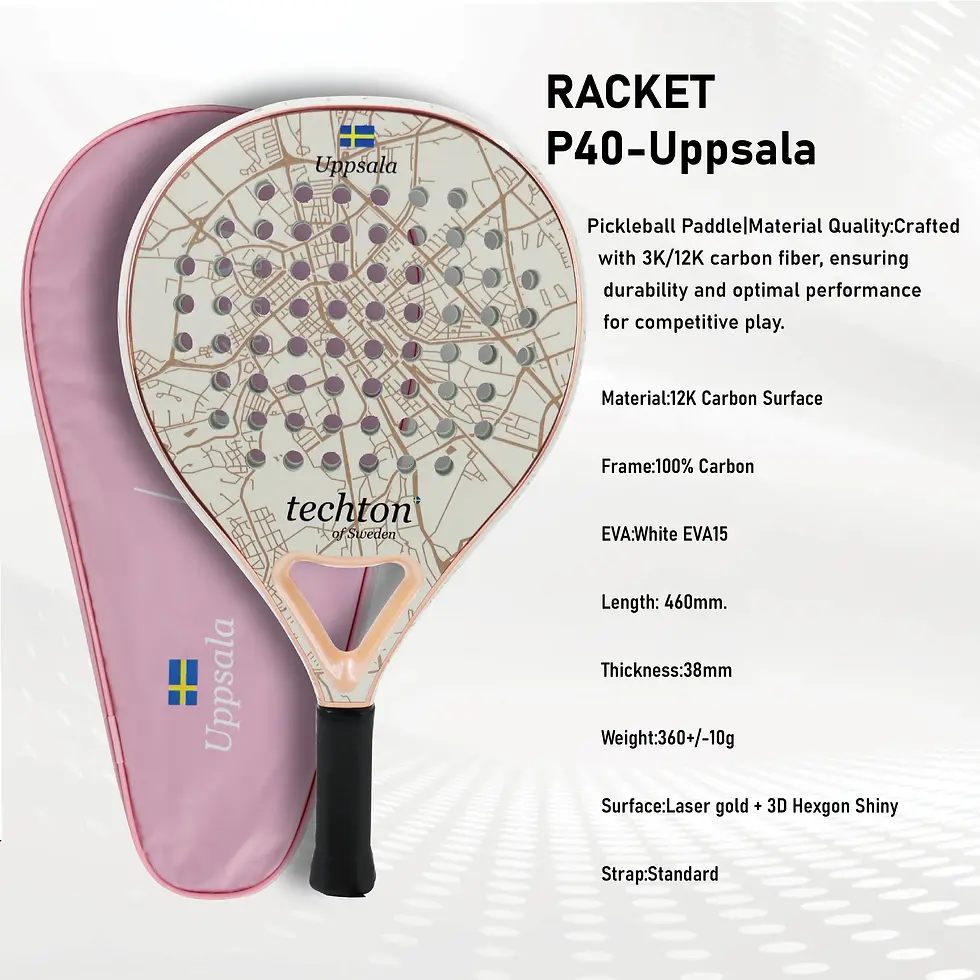 Pala Padel Tenis Racket Paddle Racquet EVA Soft 100%