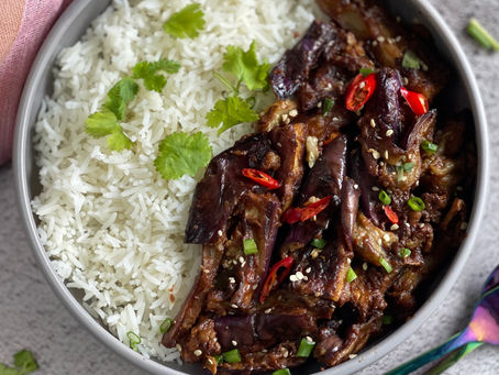 Fish-Fragrant Sichuan Eggplant (鱼香茄子)