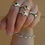Thumbnail: Garnet star ring