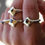 Thumbnail: Garnet star ring