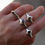 Thumbnail: Garnet star ring