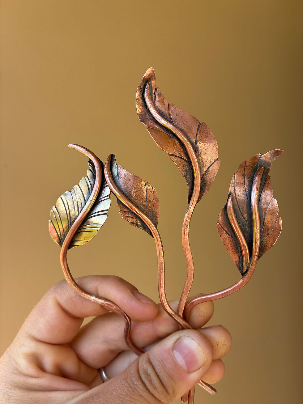 Thumbnail: Brass and copper plant buddy -1