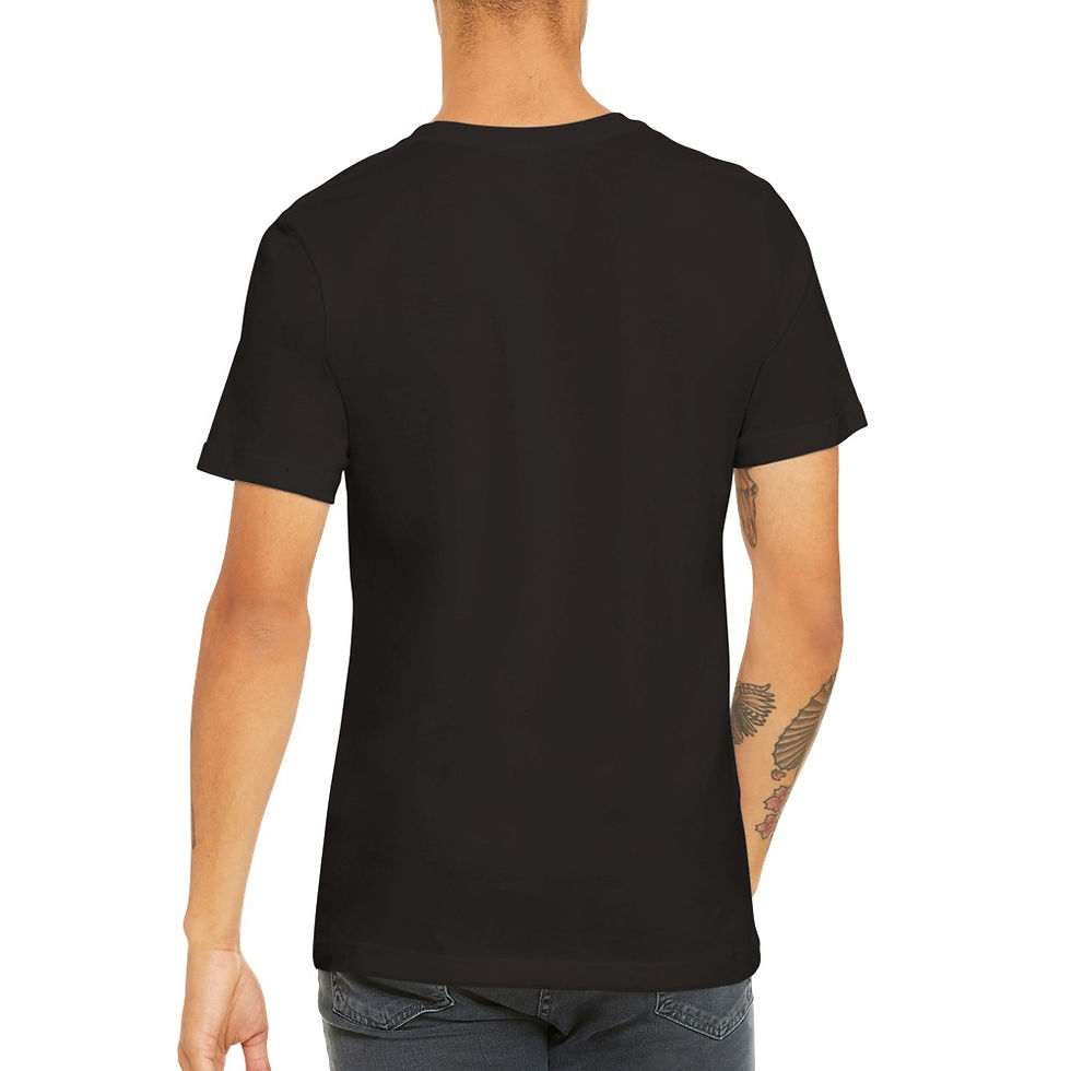Miniatura: Camiseta Premium DEHCO Unissex Preta (Red K7 Tape)