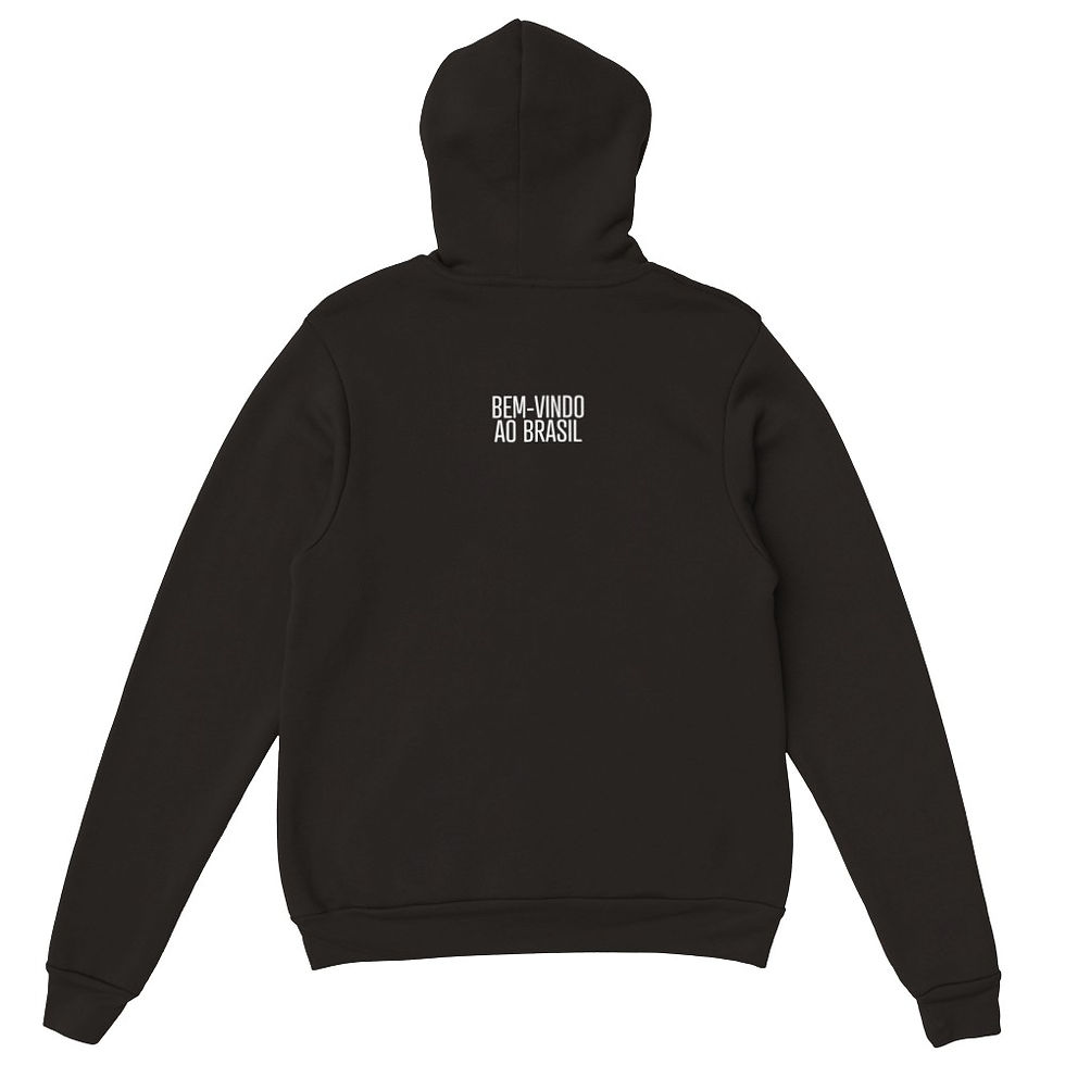 Miniatura: Moletom DEHCO Unissex Preto (Bem-vindo Ao Brasil)