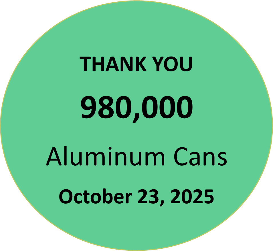 980,000 Aluminum Cans and Counting