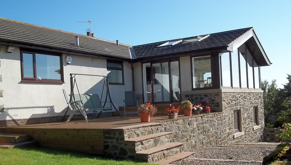 Glass extension