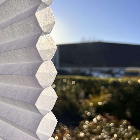 Honeycomb blinds cross section