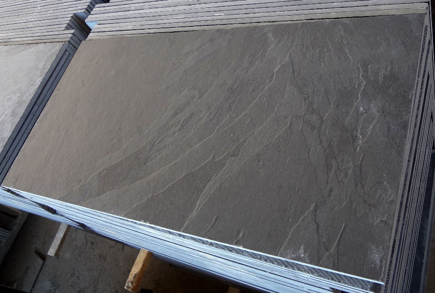 MONTAUK BLACK SLATE TILES - MINAS SLATE