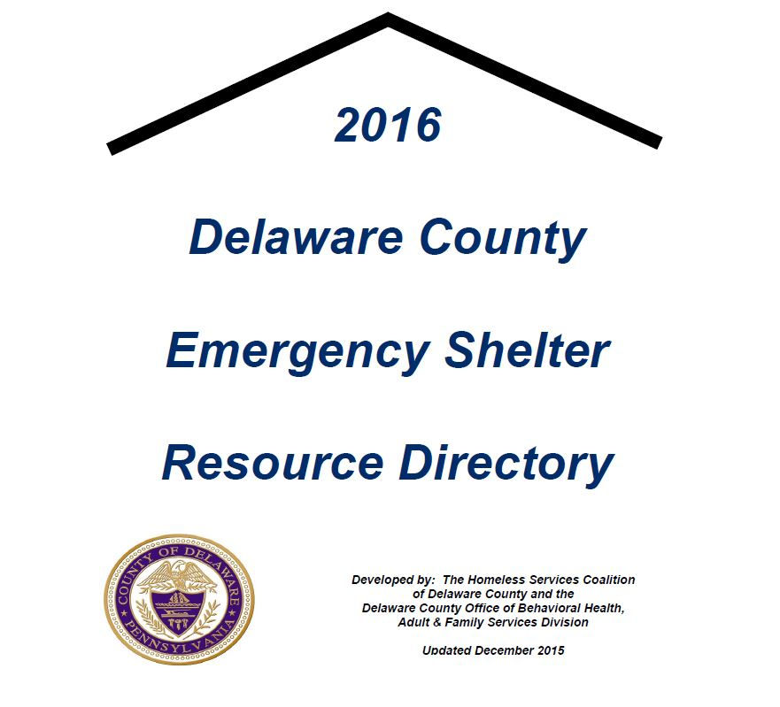 Delaware County Emergency Shelter Resource Directory