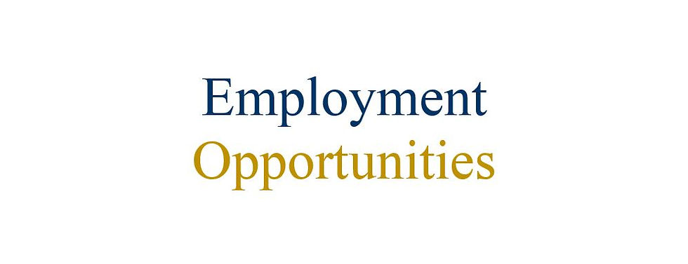 Employment Opportunities