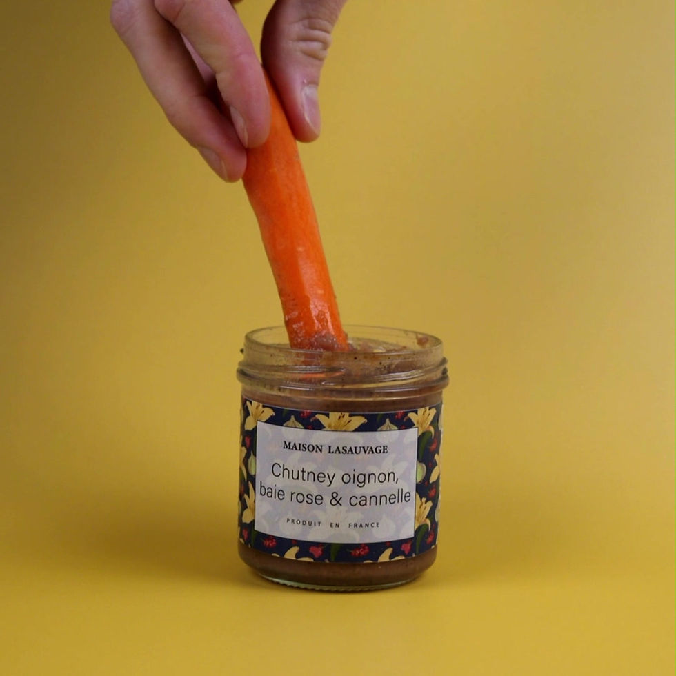 Miniature : Chutney Oignon, baie rose & cannelle
