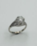 Vintage 1.25ct. European cut diamond ring $10,500.00