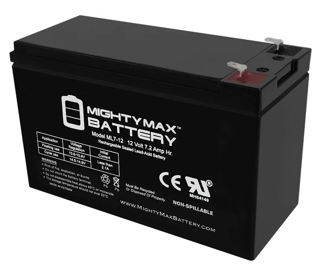 12V 7ah SLA Battery