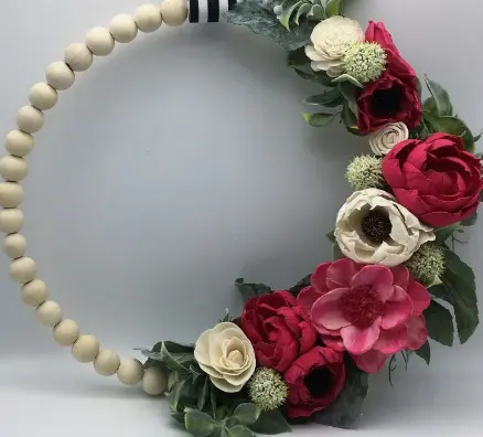Sola Wood Flower Wreath Workshop