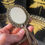 Thumbnail: Small Vintage 1940's Double-Sided Hand Mirror