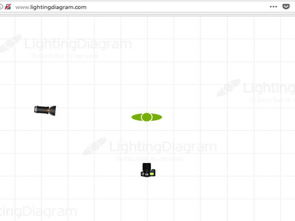 Lighting Diagram for Photoshoot
