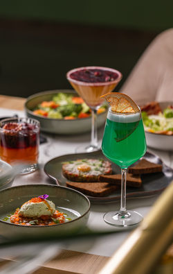 Різноманітне меню ресторану