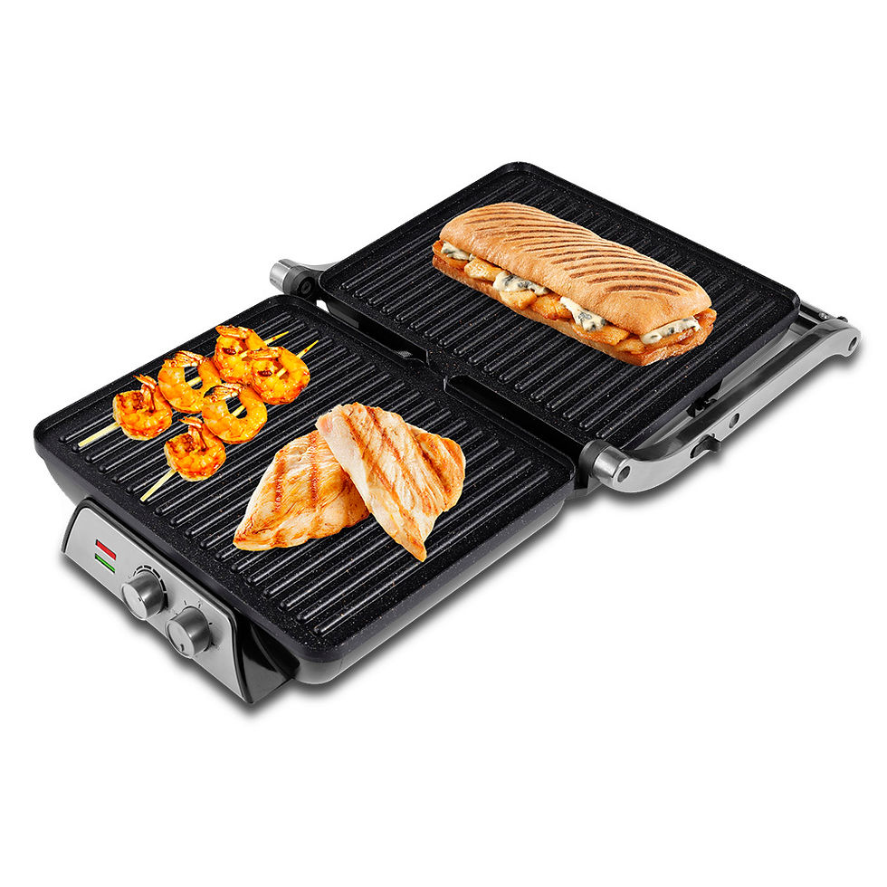 Thumbnail: 4 Slice Sandwich Press Grill