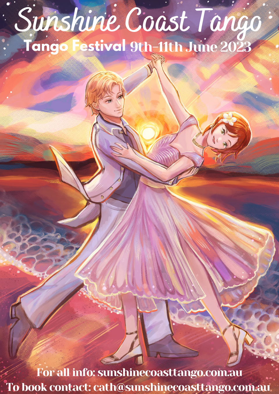 Sunshine Coast Tango Festival Poster