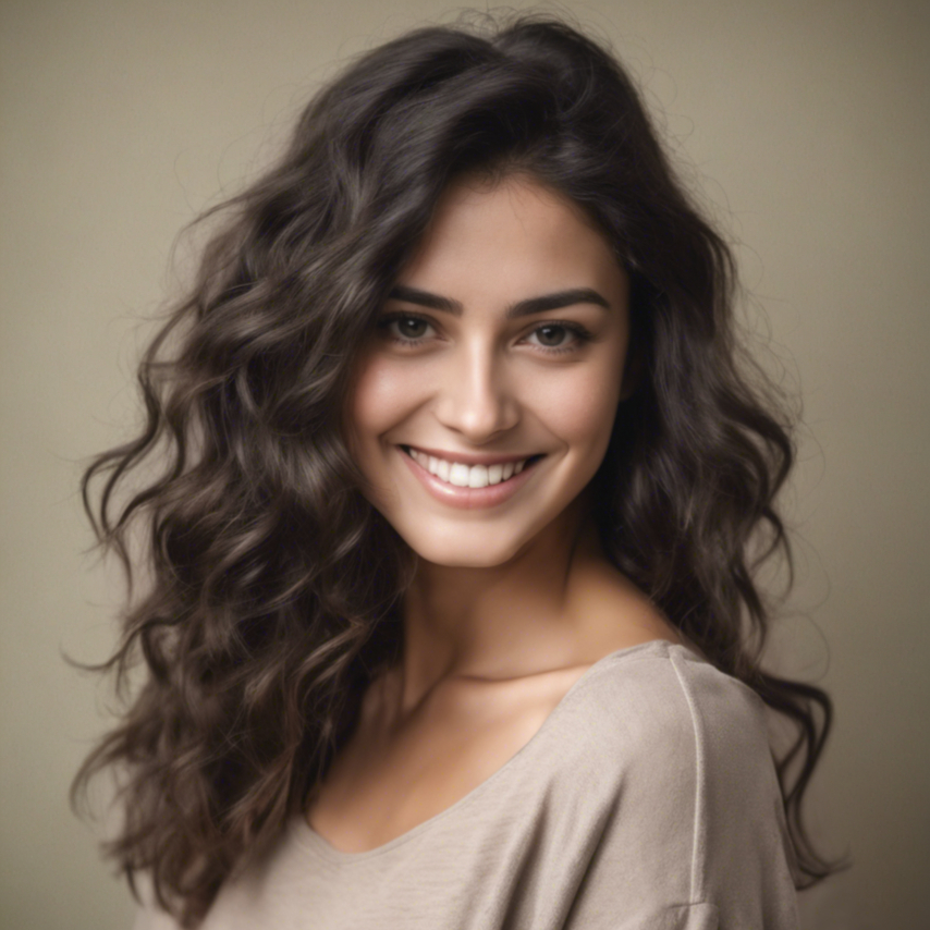 Woman with long hair styled by Hairplay Salon