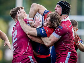 「盛寶金融本地男子超級欖球聯賽」
蘇格蘭人主場報捷