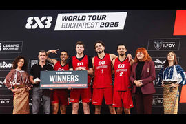 Amsterdam Rabobank win FIBA 3x3 World Tour Bucharest 2025